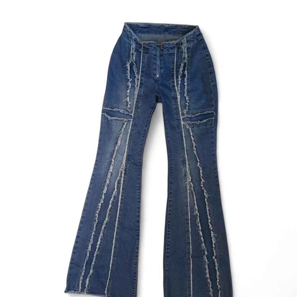 Women's Ultra Low Rise Flare Jeans sz XS
